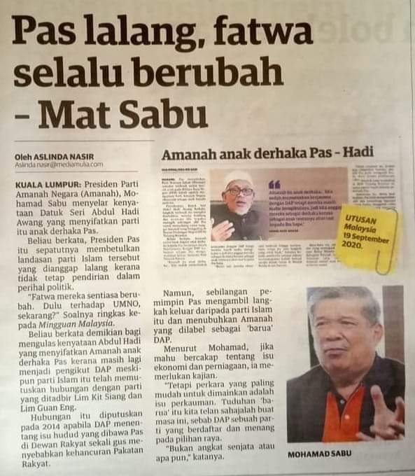 Fatwa PAS Berubah