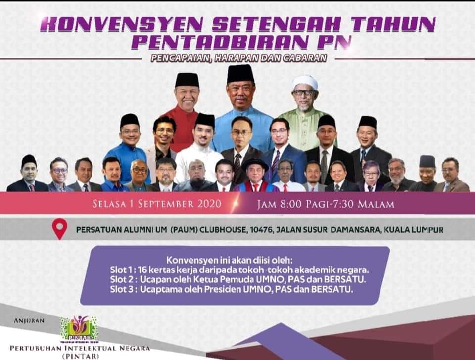 Isu Ketidakhadiran Wakil UMNO Di Dalam Konvensyen “Setengah Tahun Pentadbiran PN: Pencapaian, Harapan Dan Cabaran”: Satu Harapan
