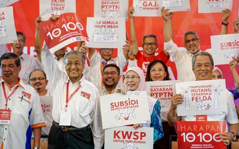 Penyokong Pakatan Harapan Menipu Diri Sendiri