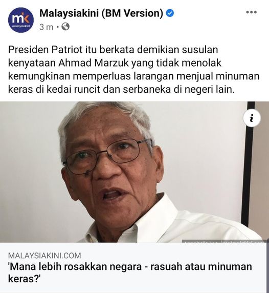 Patriot Salah Membuat Perbandingan