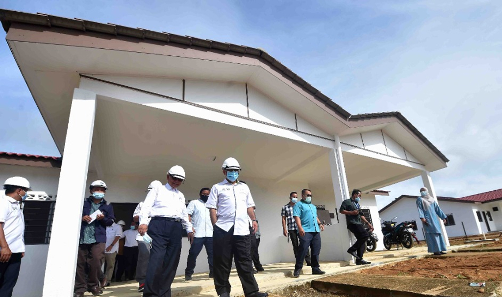 Projek Rumah Terbengkalai Padang Setengge Hampir Pulih
