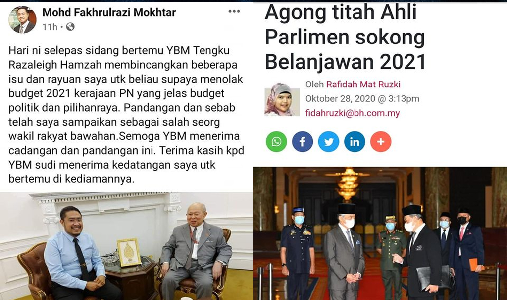 Beraninya Pemimpin AMANAH Sanggah Titah Yang Di-Pertuan Agong