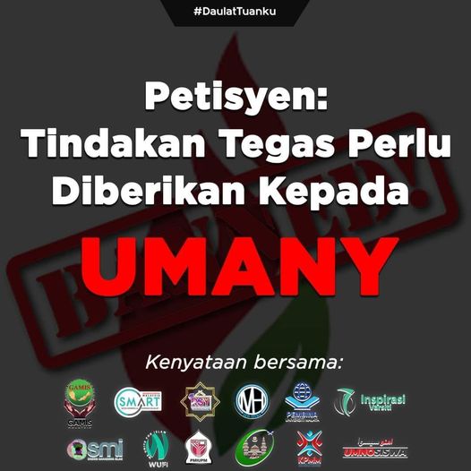 Petisyen Dan Kenyataan Bersama: Tindakan Tegas Perlu Diberikan Kepada UMANY