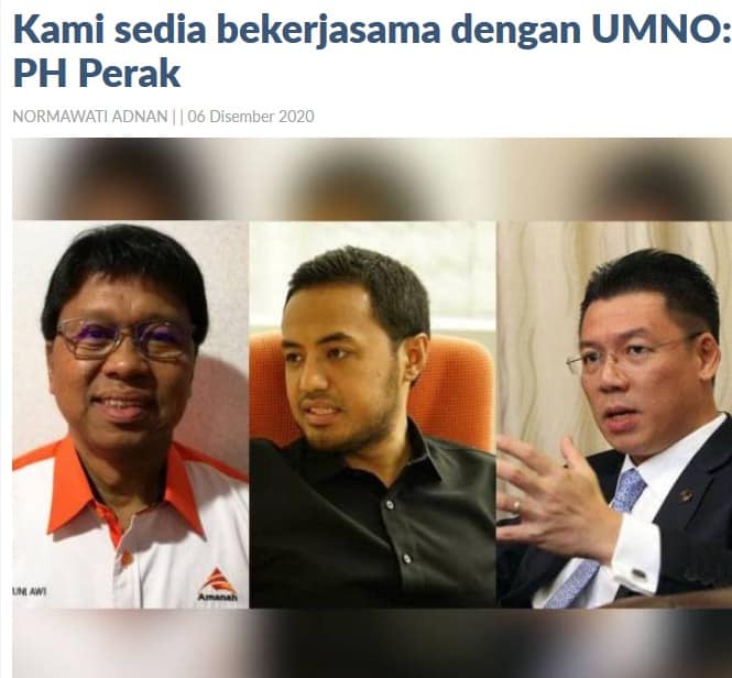 Bersemangatnya DAP, AMANAH Dan PKR Di Perak