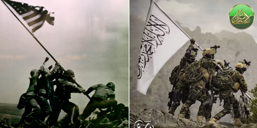 Penghinaan Tertinggi? Pejuang Taliban Mengejek Peristiwa Menaikkan Bendera Iwo Jima Yang Ikonik