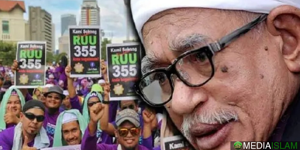 Kajian Menunjukkan 78.3% Melayu Islam Kecewa RUU 355 Belum Dibentang