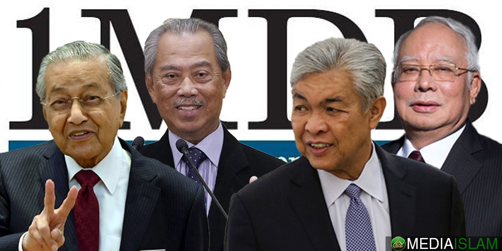 Perang Mulut Mahathir, Muhyiddin, Najib Dan Zahid