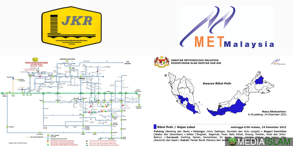 Tahniah Pada JKR Pahang Dan Jabatan Meteorologi