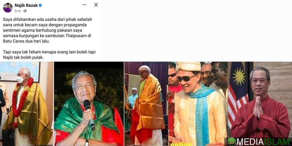 Bandingan DS Najib Jauh Tersasar