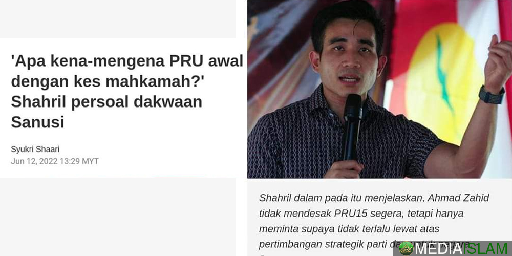 Apa Kena-Mengena PRU Awal Dengan Kes Mahkamah?: Shahril Hamdan