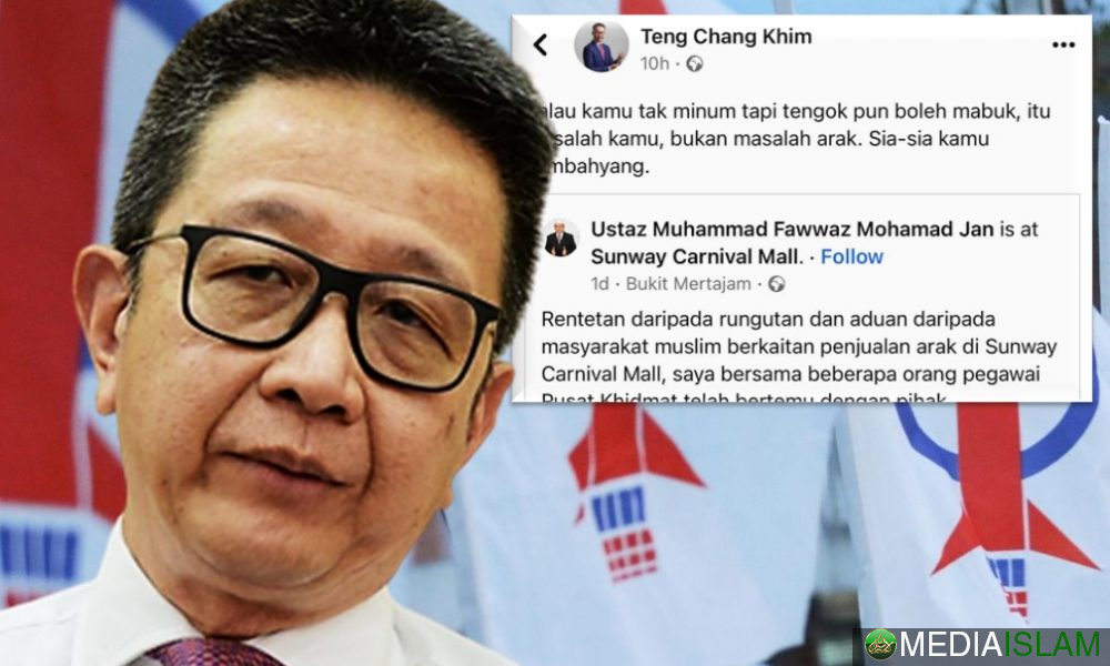 ADUN DAP Kaitkan Arak Dengan Solat Biadab, Tapi UMNO Takut Tegur