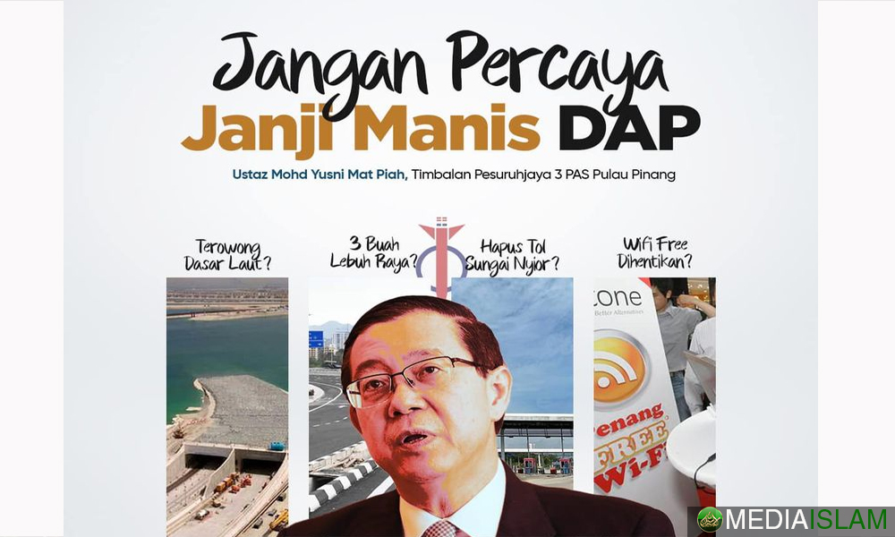 Jangan Percaya Janji Manis DAP