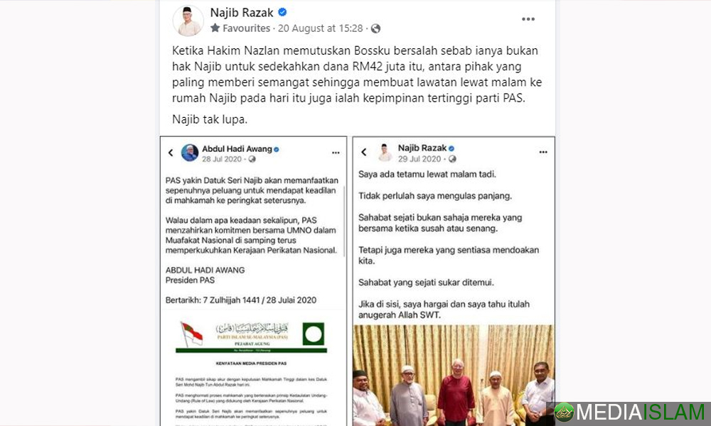 Naratif PN Aniaya Najib Sedang Direka