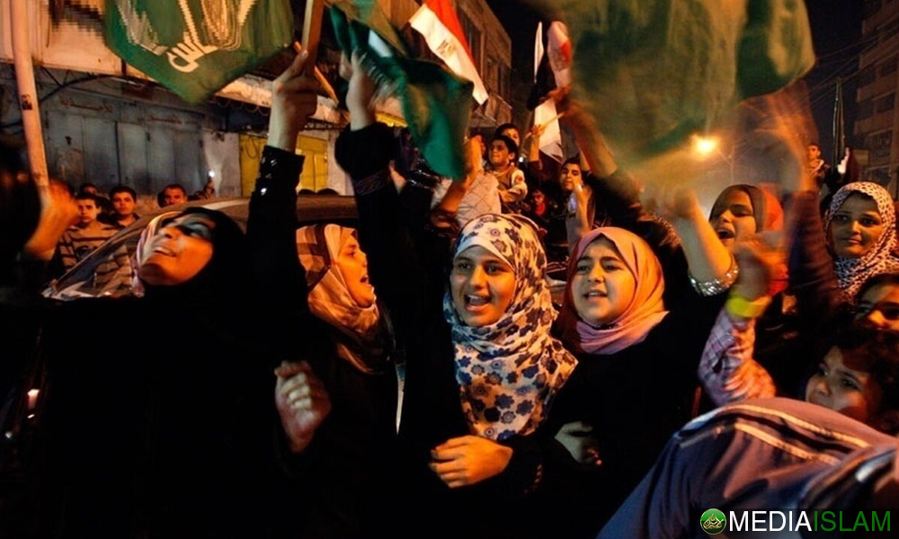 Rakyat Palestin Meraikan Serangan Balas Iran