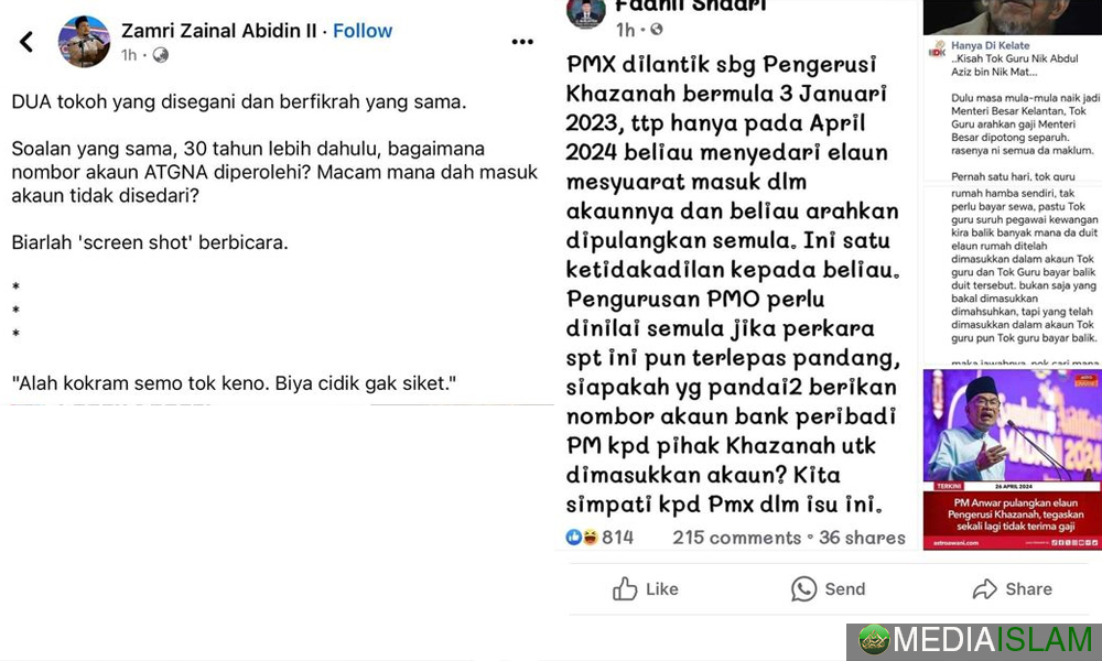 Perbandingan Dia Sentiasa Dengan Sosok Hebat