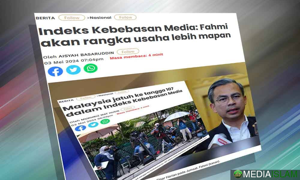 Kebebasan Media: Pembangkang ‘Hentam’ Fahmi, Kerajaan