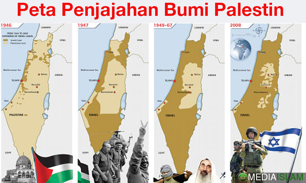Peta Penjajahan Bumi Palestin