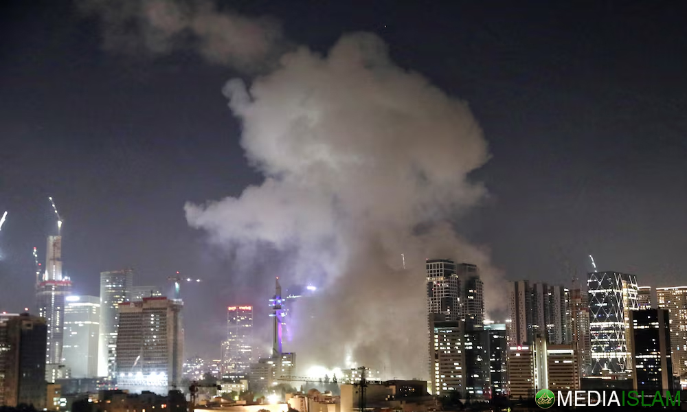 Iran Lancar Serangan Peluru Berpandu Baharu Ke Atas Wilayah Penjajahan, Letupan Dilaporkan Di Tel Aviv