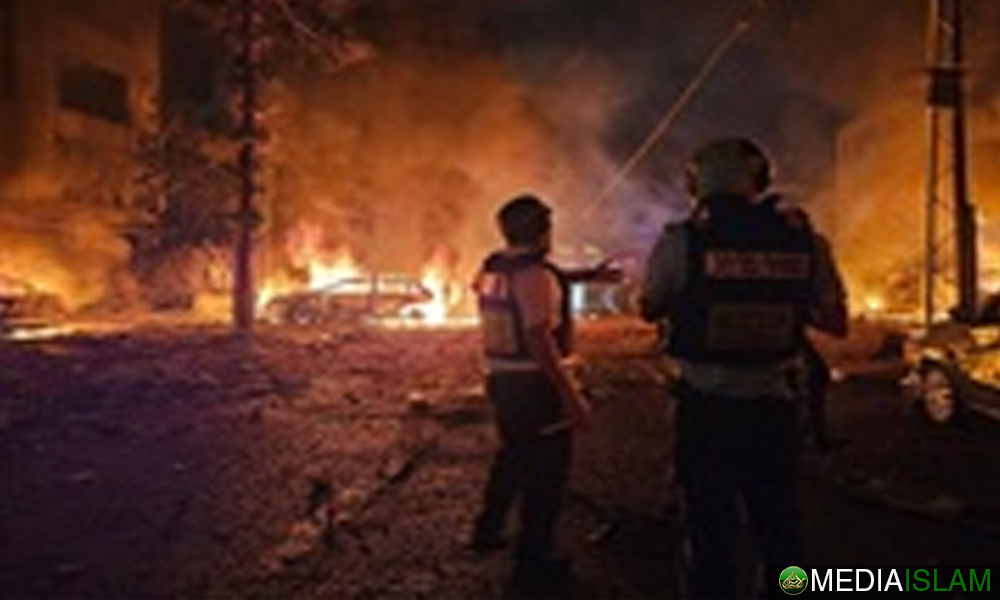 Gelombang Serangan Ke-9 Iran Cetus Inferno Di Haifa: Balasan Tegas Operasi Janji Benar 3