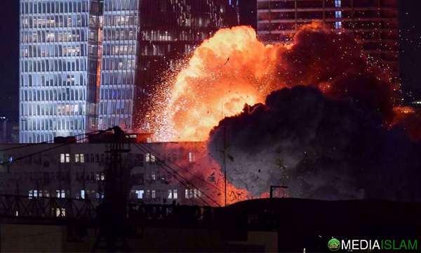 Serangan Iran Mengenai Bunker Rahsia Tentera AS-Israel Di Bawah Menara Tel Aviv