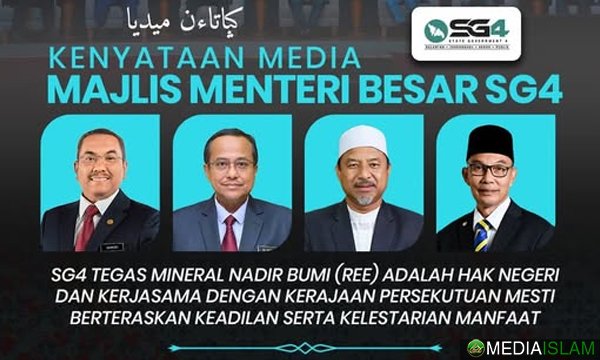 Kenyataan Media SG4: Perlindungan Hak Negeri Atas Mineral Nadir Bumi (REE)